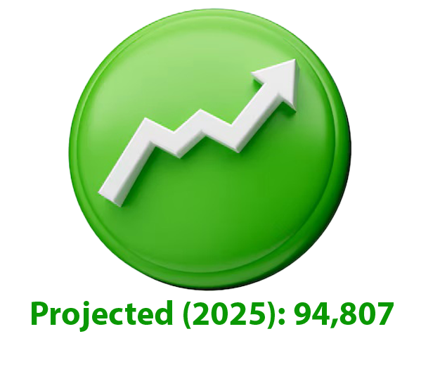 projected population 2025