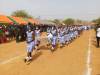 Schools at the match pass